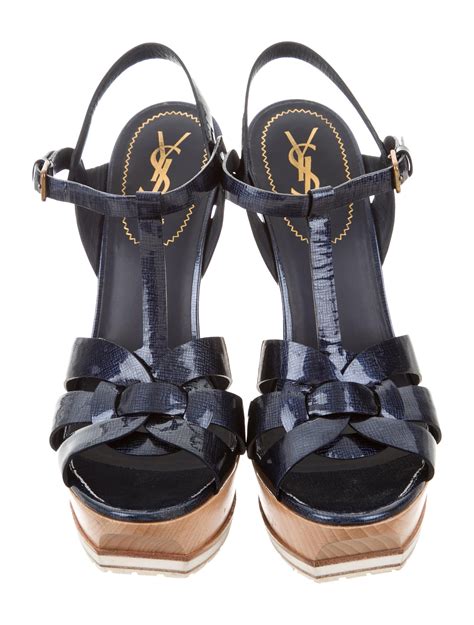 ysl tribute sandals sizing|ysl tribute platform sandals.